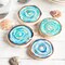 Americana Multi-Surface Satin Coastal Acrylic Paint Set, 12pc Beach-Inspired Colors for Wood, Glass & Crafts